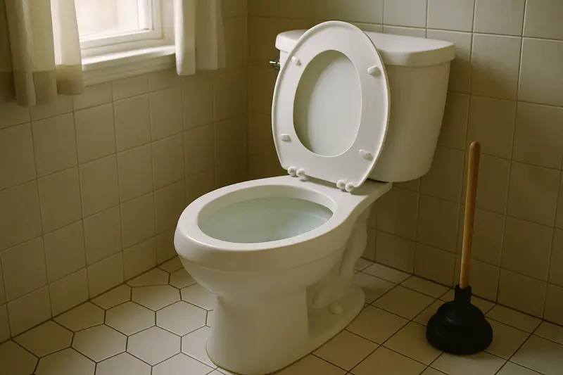 Toilet clog